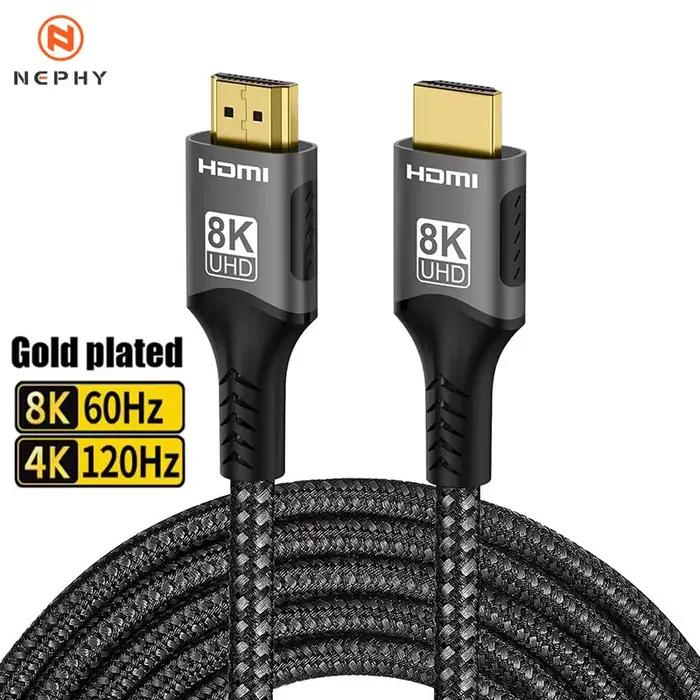 Câble compatible HDMI 2.1 8K @ 60Hz