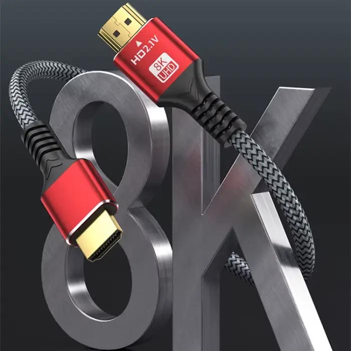 Câble HDTV 0.5M 1M 1.5M 2M 8K pour Xiaomi TV Box PS5