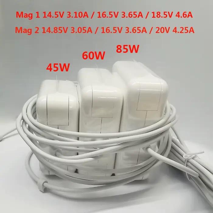 Chargeur pour Mac book Air Pro 45W 60W 85W