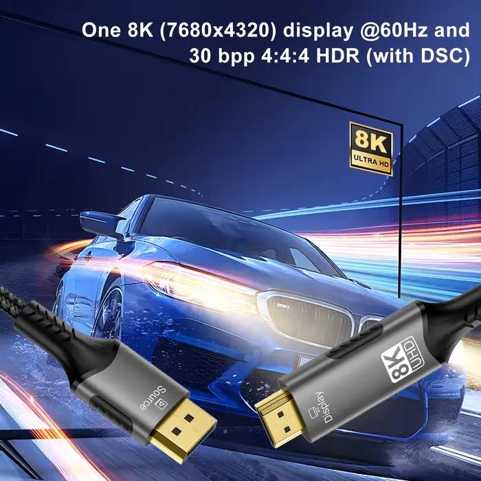 Câble Compatible DisplayPort vers HDMI