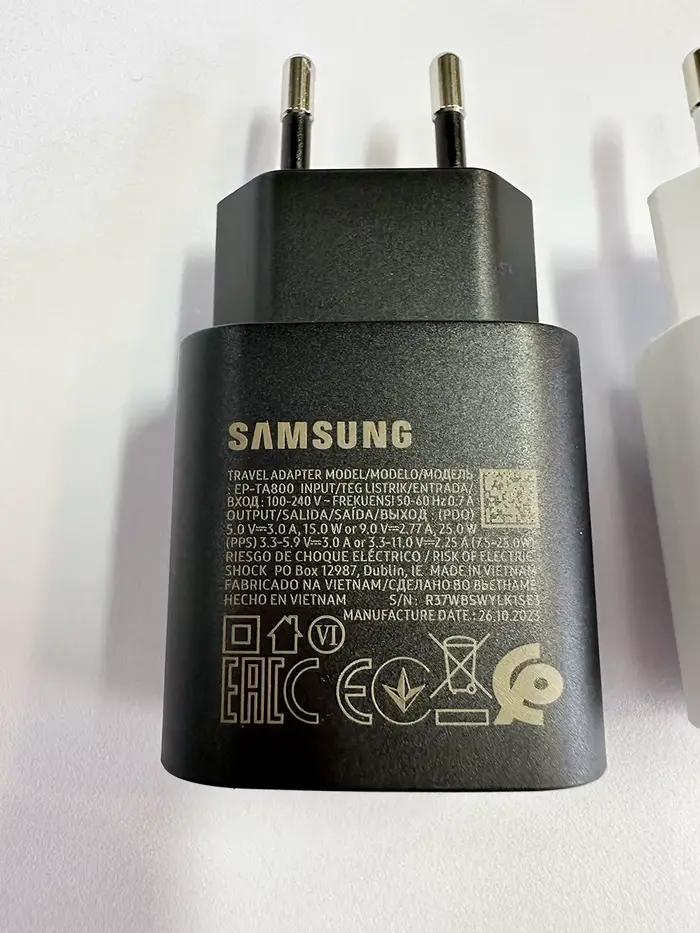 Ep-Ta800 Samsung 25w Pd sourire chargeur Usbc