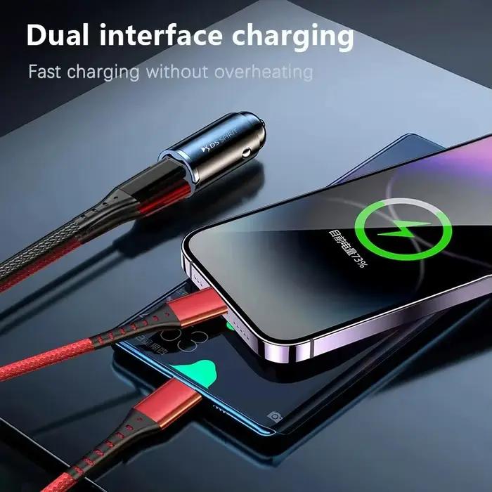 Adaptateur de chargeur de voiture USB PD Type C