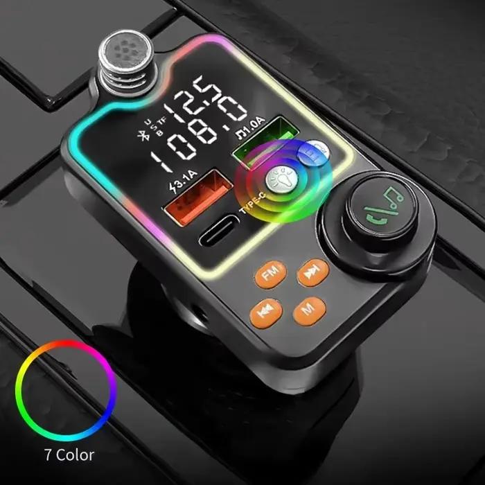 VIKEFON voiture Bluetooth chargeur rapide