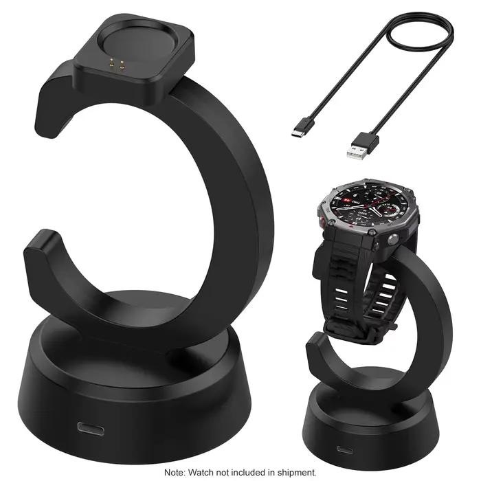 Chargeur de support pour montre intelligente Amazfit T-Rex 3/T-Rex 3 Pro/Balance 2/ Helio Strap