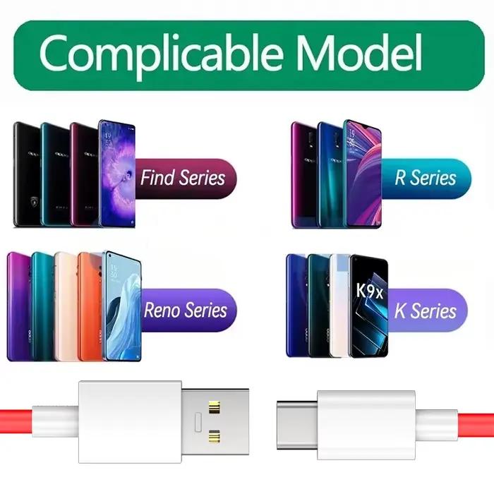 Chargeur OPPO 80W SuperVOOC d'origine