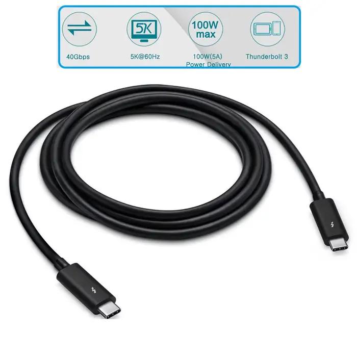 Câble Thunderbolt 3 de 2M et 1.5M