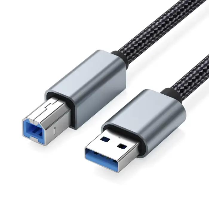 Câble d'imprimante USB C vers USB B 2.0