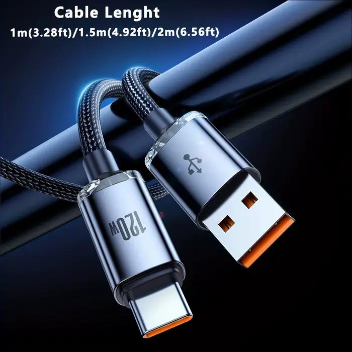 Câble de Charge Super rapide 120W