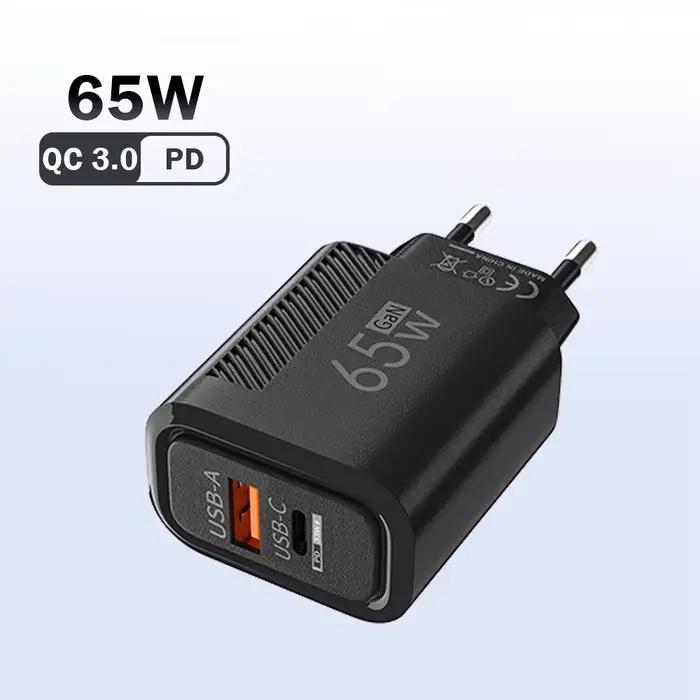 Chargeur USB GaN Total 65W