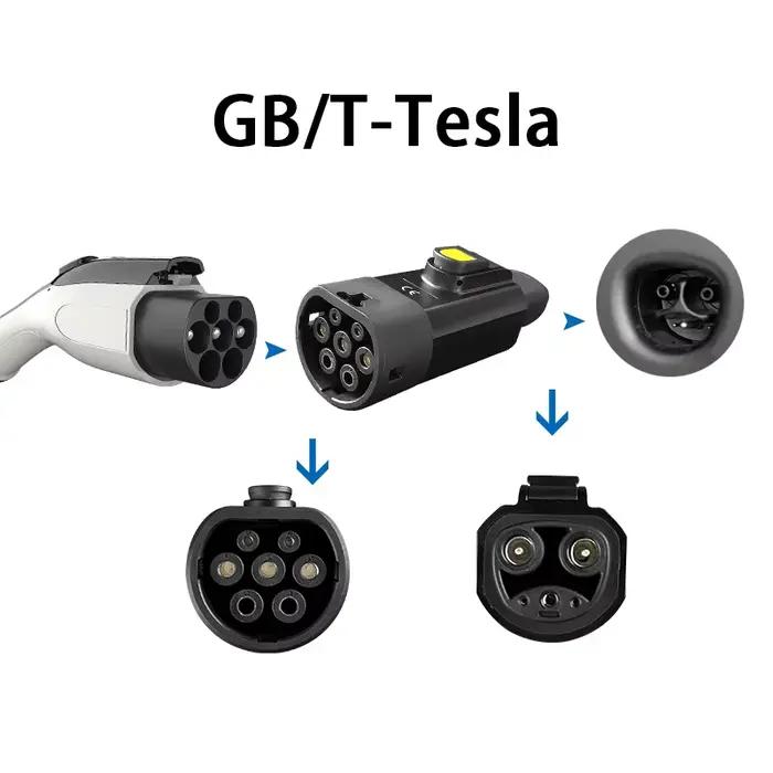 Adaptateur gb/t 32a 7kw pour super chargeur américain