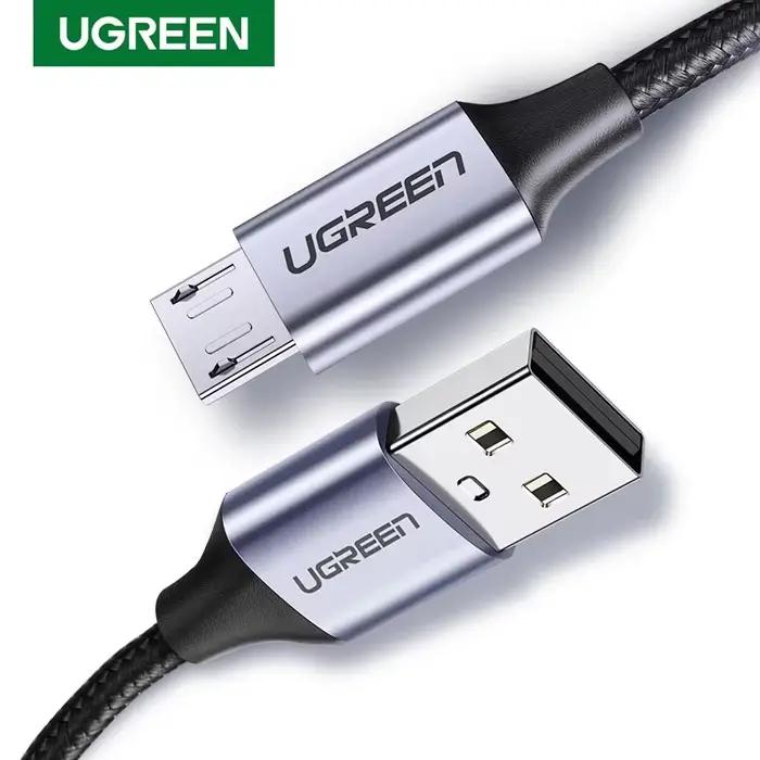 UGREEN – Câble micro USB 2.0 3A pour Android et Samsung Galaxy S7 S6 Note