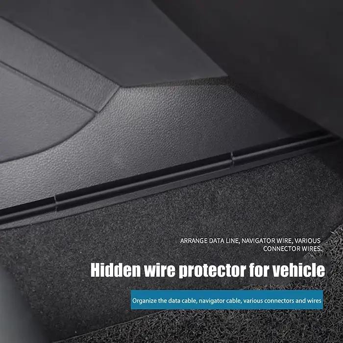 Protecteur universel de manchon de ligne de câble intérieur de voiture