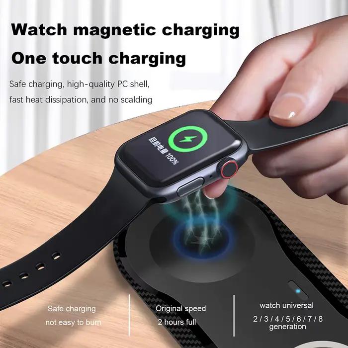 Chargeur sans fil 2 en 1 Touriste pour iPhone