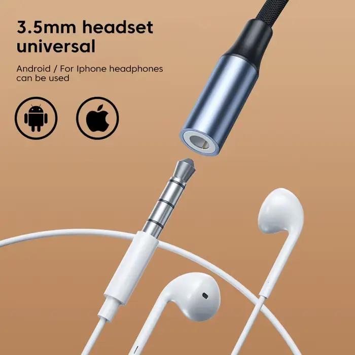 USB Type C à 3.5mm Jack Adaptateur Câble USB-C