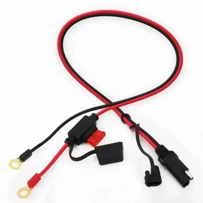 Câble de charge/maintien de batterie 2*16AWG*3/5M pour chargeur