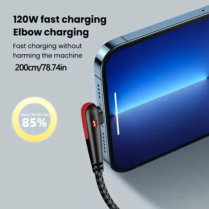 Câble USB vers C de charge rapide NNBILI 120 W