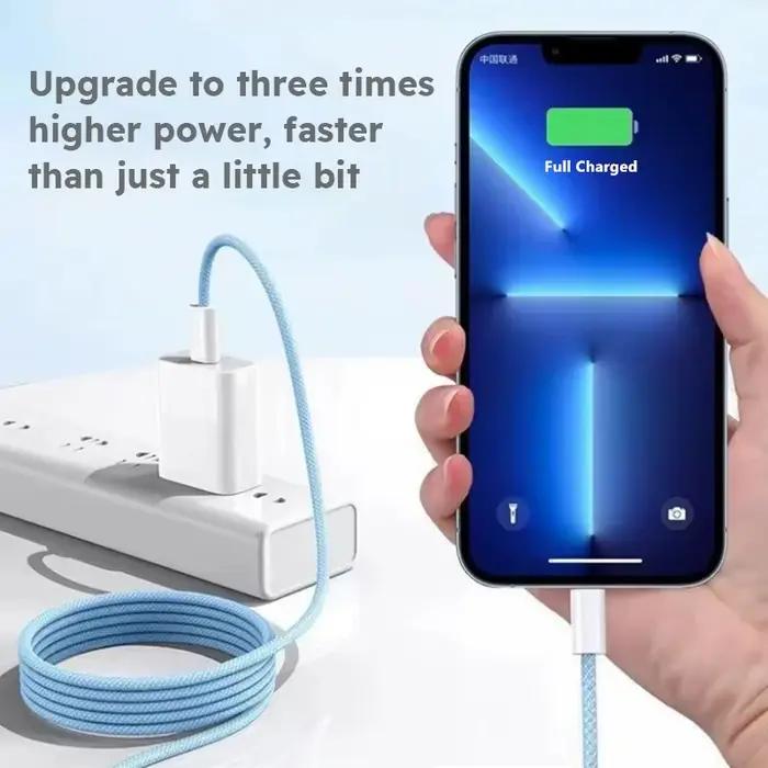 Câble PD de Charge rapide tressé 35W