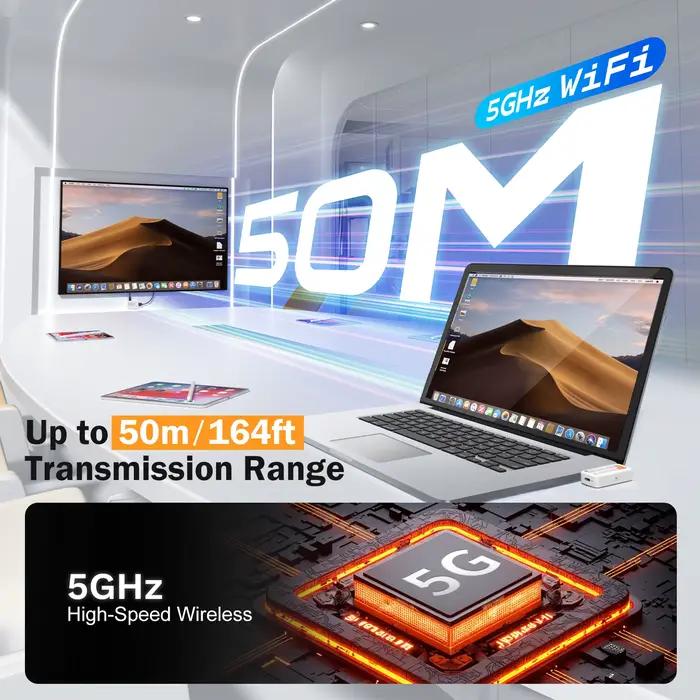 Lemorele – transmetteur et récepteur sans fil type-c vers HDMI