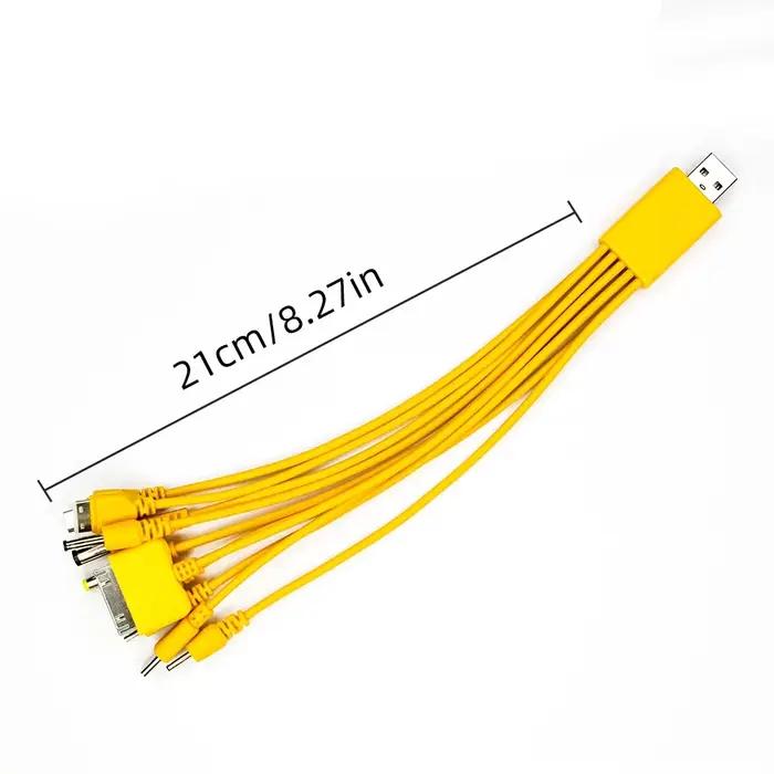 NNBILI 10 en 1 câble multi chargeur Micro USB