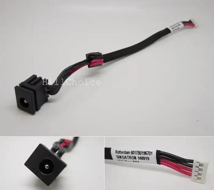 Nouvelle prise d'alimentation pour Toshiba Satellite C650 C650D C655 C655D L650 L650D L655 L655D L500 L505 L505D connecteur de chargement de câble DC-IN