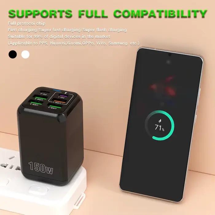 Chargeur USB 150W 6 Ports PD