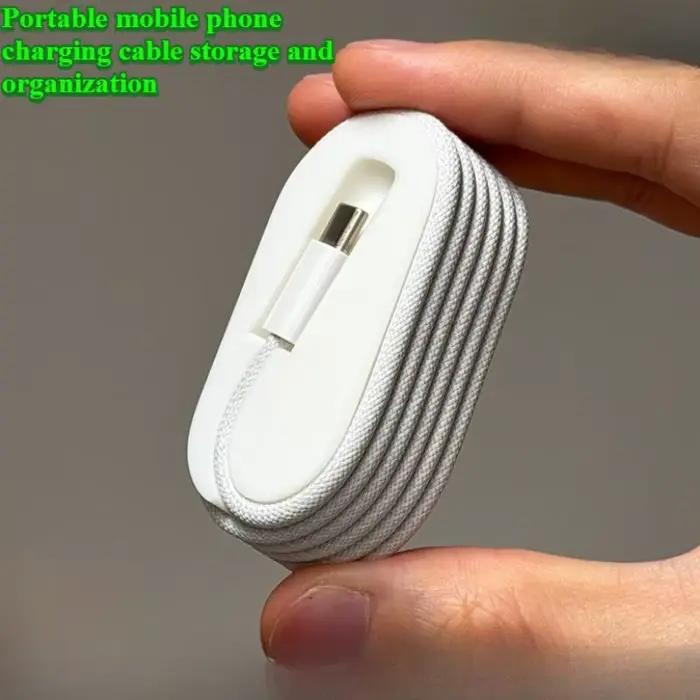 Organisateur de câbles tressés pour câble tressé USB-C vers