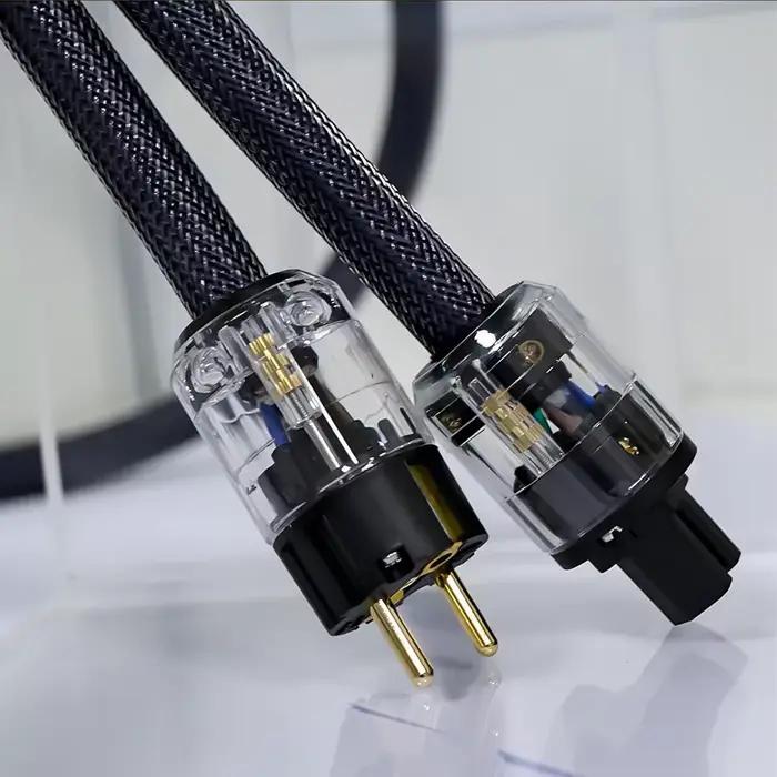 Câble d'alimentation audio haute fidélité US/EU