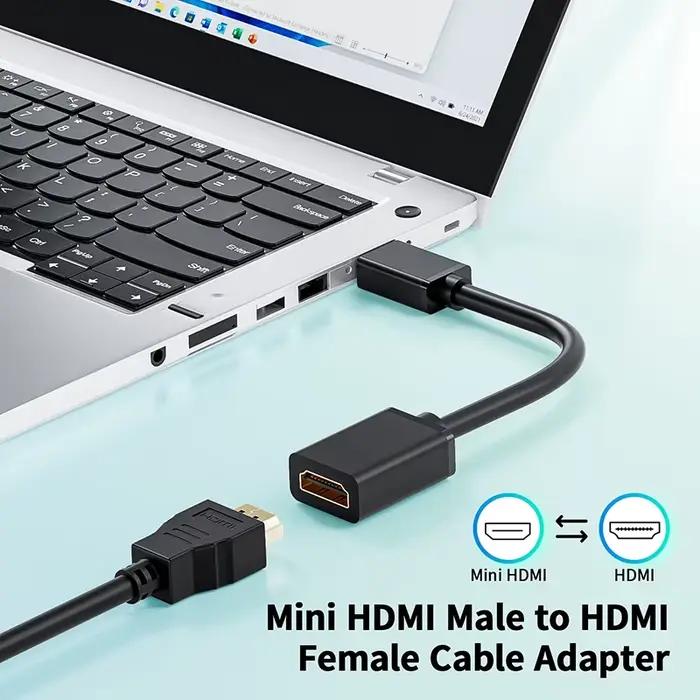 Mini câble HDMI 4K 60Hz HDmatters pour connecter tablettes, caméscopes, ordinateurs portables et télévisions occasions spéciales
