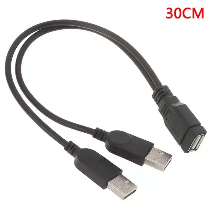 Câble USB 2.0 femelle vers USB 2 mâle