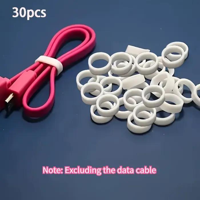 Attaches de câbles en silicone