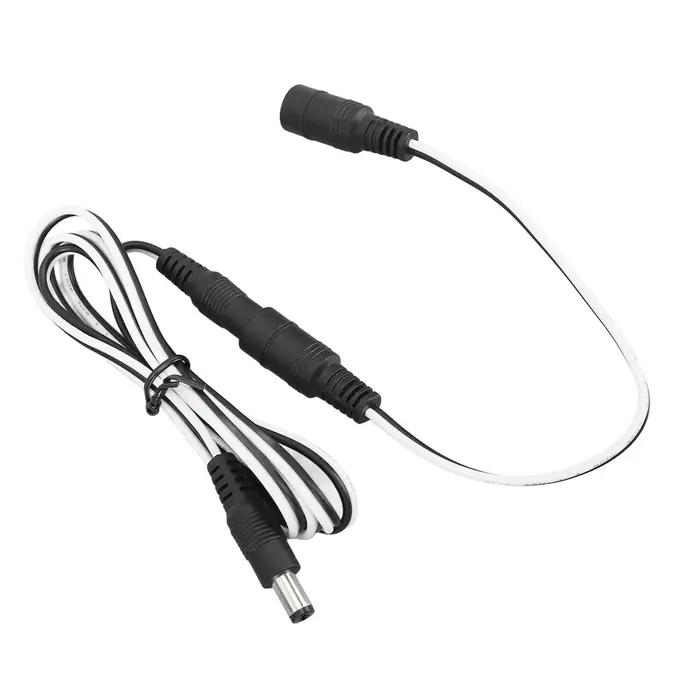 Câble d'extension d'alimentation pour panneau solaire câble d'extension CC pour panneaux solaires photovoltaïques lumières LED caméras usage facile et sûr matériaux ABS longévité exceptionnelle pour la maison occasions spéciales