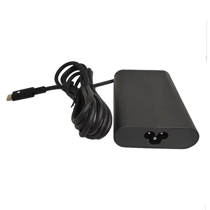 Chargeur d'ordinateur portable de type C USB-C 65W pour Dell Latitude 7275 7370 5420 5285 5290 5520 XPS 13 9250 9360 9365 9370 9380 9350 9550 02YK0F