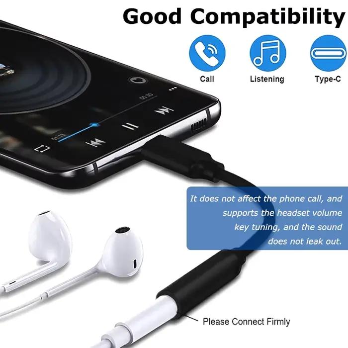 Adaptateur audio USB Type C vers prise casque 3