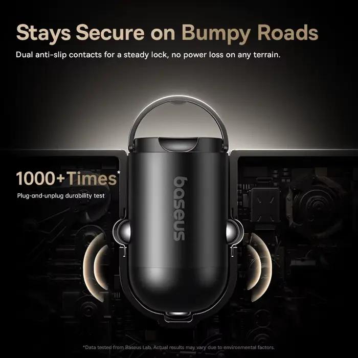Baseus 45W chargeur de voiture UFCS PPS QC PD charge rapide pour tablettes iPhone 17 16 15 14 Samsung Xiaomi HUAWEI Mini