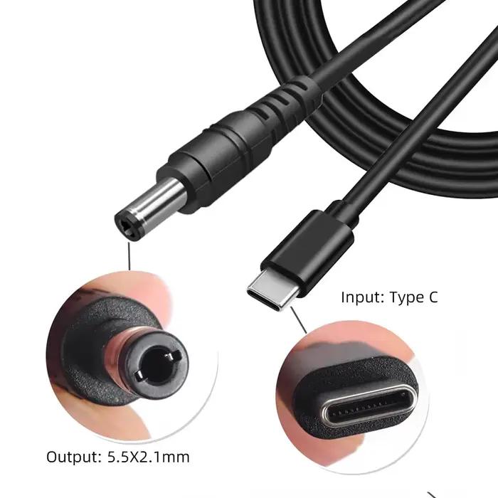 Câble d'alimentation USB Type C PD vers DC