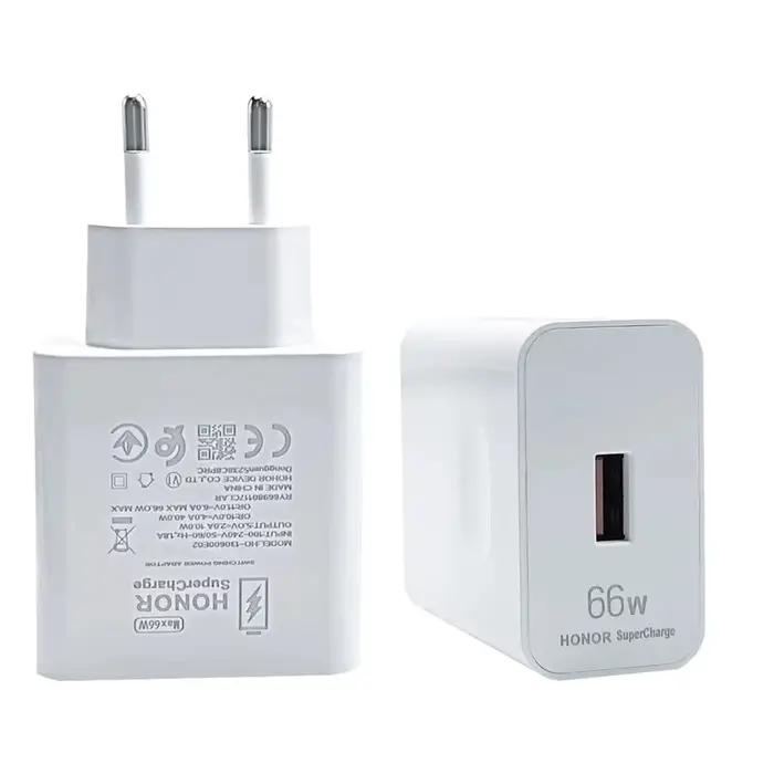 HONOR – chargeur d'origine 66W EU US