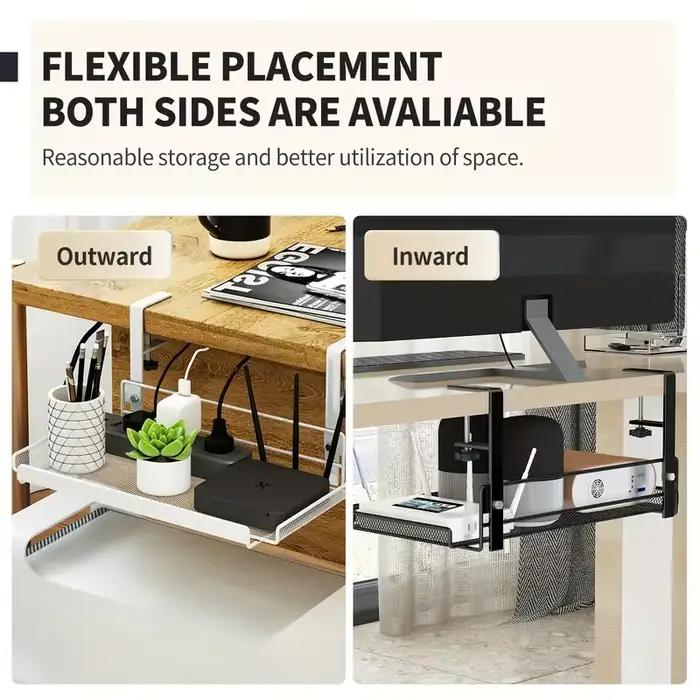 Support de rangement sous table