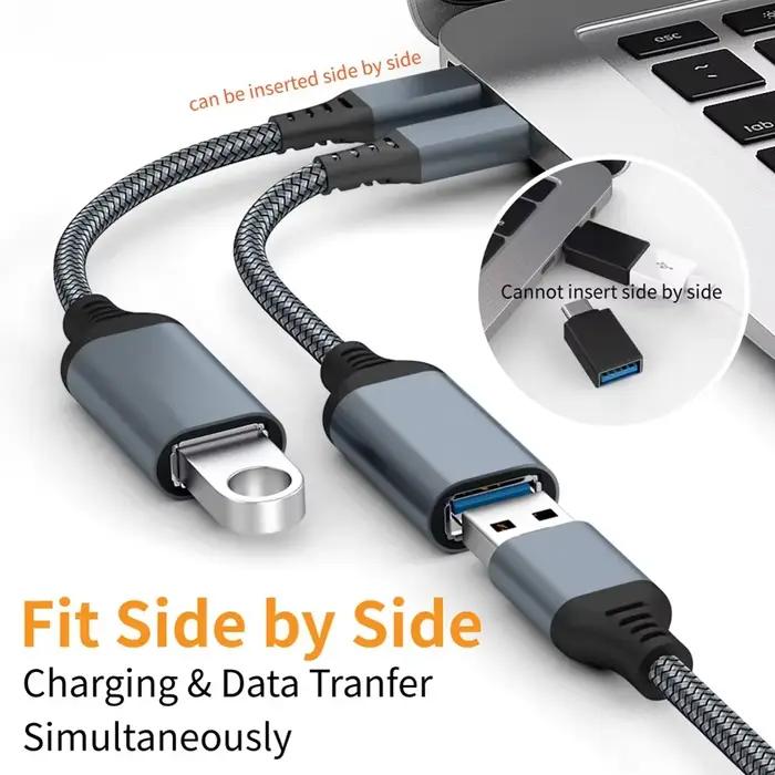 Câble de données OTG type C vers USB 3.0 adaptateur