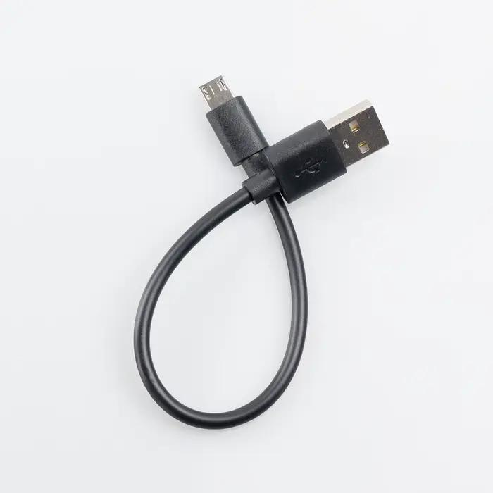 Câble de pluie USB portable, charge rapide, câble de données ultra court, 8 broches, iPhone 14 13 12 11 Pro Max Poly, graphite A