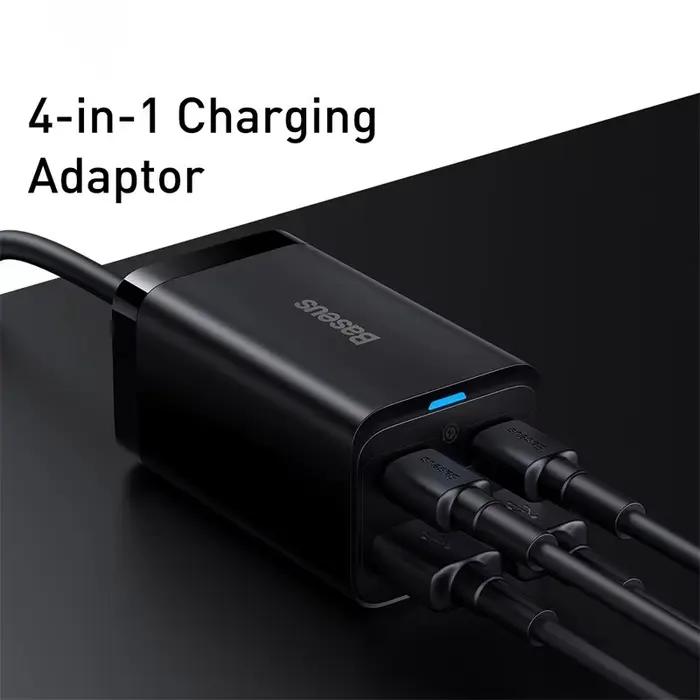Baseus GaN3 100/ 65W chargeur de bureau Charge rapide QC 3.04.0 USB C Type C
