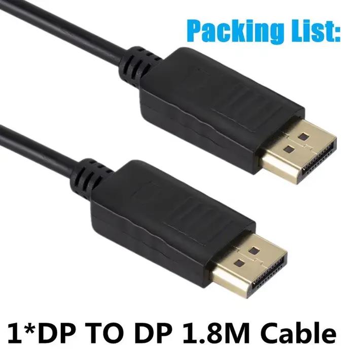 Câble DisplayPort 1.2 DP vers DP de 1