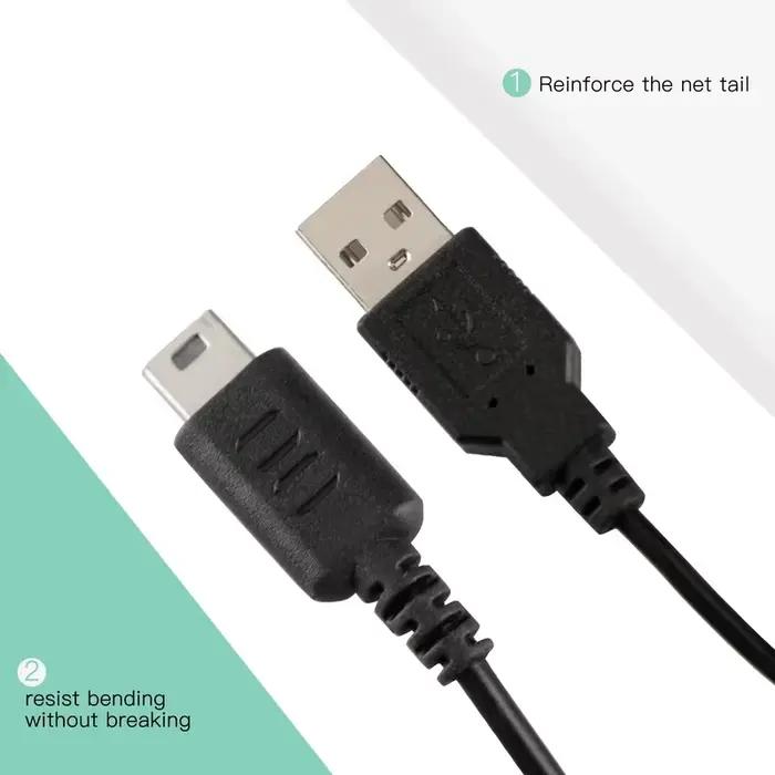 Câble de chargeur DS Lite, adaptateur secteur pour Nintendo DS NDSI 3DS 2DS XL/LL New 3DS XL/3DS XL 2ds xl 2ds Fil de cordon de charge de ligne pour Nintendo DS Lite DSL NDSL 1,2 m