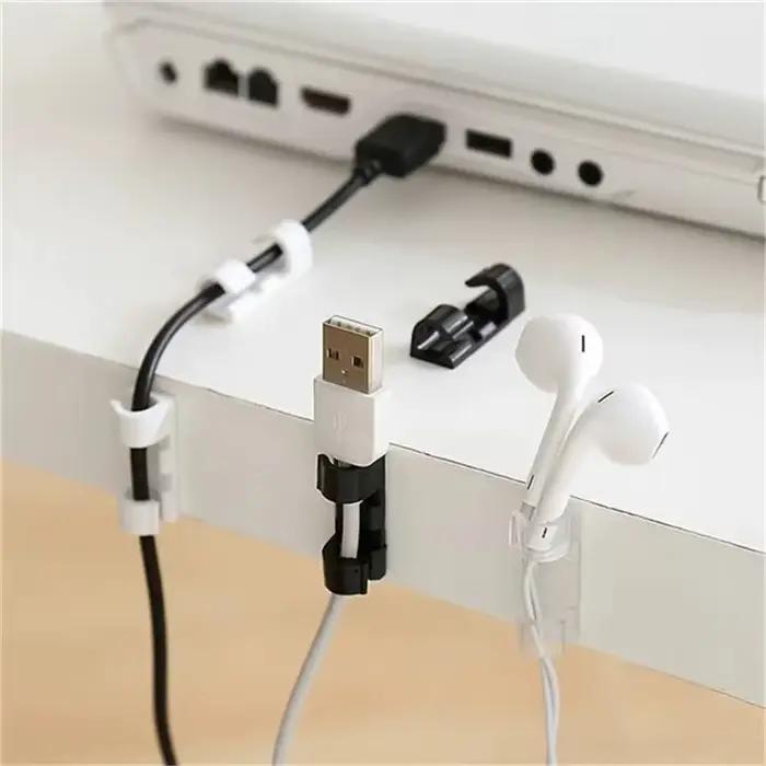 Organisateur de câbles Clips gestion
