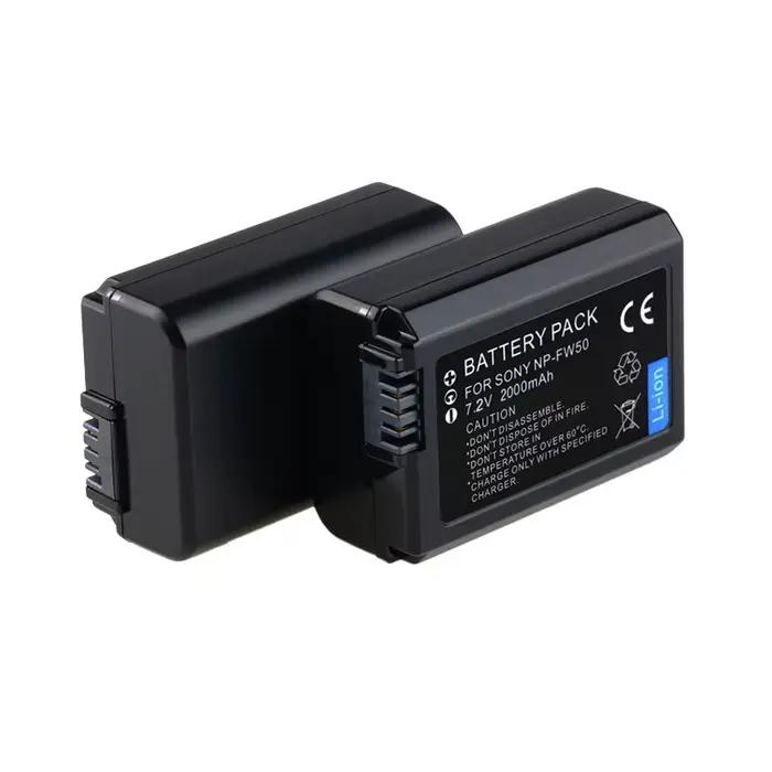 Batterie Pour SONY NP-FW50 distillé FW50 Chargeur