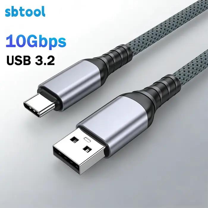 Câble USB 3.2 Gen2 vers Type C