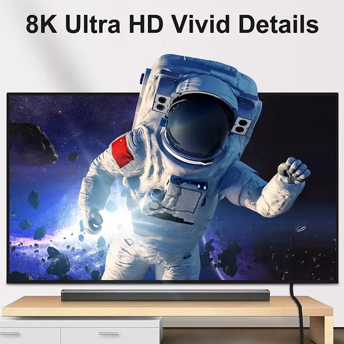 Câble DisplayPort 8K 60Hz DP 1.4 4K 144Hz