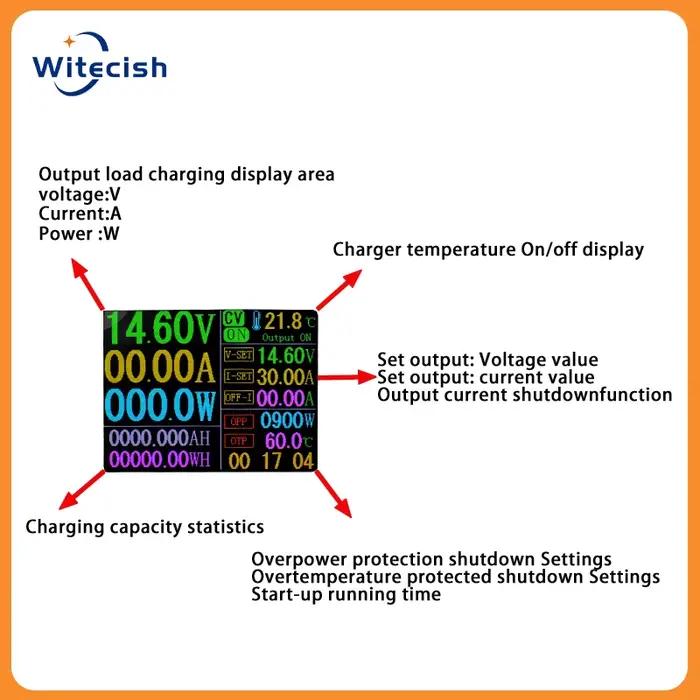 Chargeur réglable 12V 100A