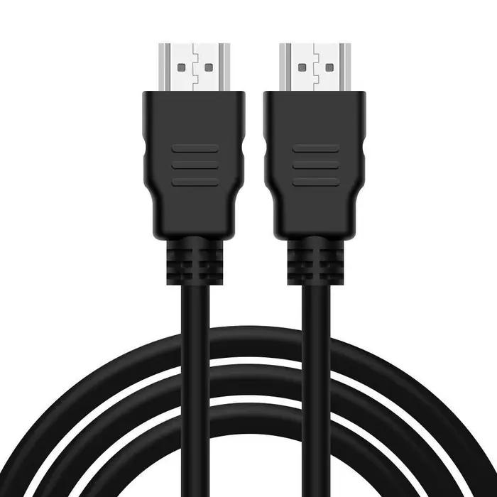 Câble vidéo compatible HDMI plaqué or 1.4 4K 1080P