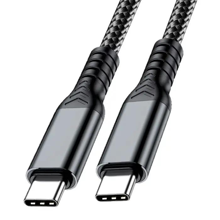 Câble USB 3.2 20Gbps 8K Type C USB-C vers Type-C 3.2 transfert de données USB C SSD