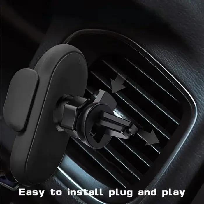 Support de chargeur sans fil pour voiture à Induction infrarouge